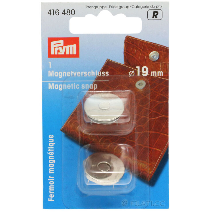 Prym Magnetna kopča 19mm | 480-srebro