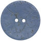 Union Knopf Dugme 2 rupe, kokos, 23mm | 661-plavo
