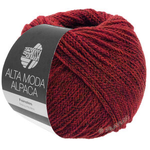 Lana Grossa ALTA MODA ALPACA | 040-tamno crvena prosarana