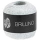 Lana Grossa BRILLINO | 10-bijela/srebro