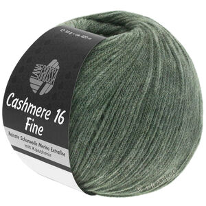 Lana Grossa CASHMERE 16 FINE | 034-siva zelena