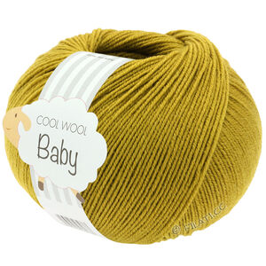 Lana Grossa COOL WOOL Baby Uni/Print 50g | 346-senf žuta