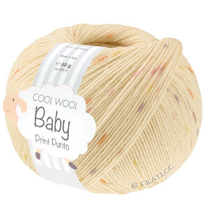 Lana Grossa COOL WOOL Baby Uni/Print 50g | 375-jagorčevina/žuto/narančasta/ljubičasta/roze