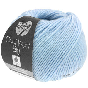 Lana Grossa COOL WOOL Big  Uni/Melange | 0604-svjetloplav