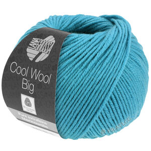 Lana Grossa COOL WOOL Big  Uni/Melange | 0910-tirkiz