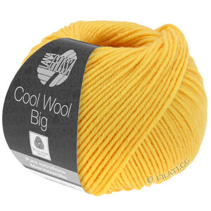 Lana Grossa COOL WOOL Big  Uni/Melange | 0958-žuto