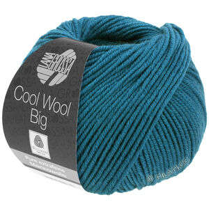 Lana Grossa COOL WOOL Big  Uni/Melange | 0979-tamno petrol