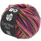 Lana Grossa COOL WOOL  Print | 749-Crno vino/roze/žuta zelena/ plava ljubičasta/losos/Mokka