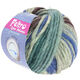 Lana Grossa FELTRO Color Melange | 1009-kupina/farmerke plavo/siva/siva zelena