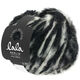 Lana Grossa FURRY Bicolor (lala BERLIN) | 103-crna/ecru