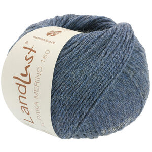 Lana Grossa LANDLUST Alpaka Merino 160 | 411-sivo plava