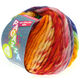 Lana Grossa LEI Mouliné/Color Mix/Spray (Ragazza) | 150-priroda/roze/roze/zelen/maslinovo