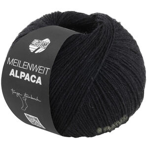 Lana Grossa MEILENWEIT 6-FACH 150g Alpaca | 1014-crna