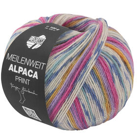 MEILENWEIT 6-FACH 150g Alpaca Print od Lana Grossa