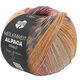 Lana Grossa MEILENWEIT 6-FACH 150g Alpaca Print | 1204-oker žuto/deva/bež/malina crveno/siva