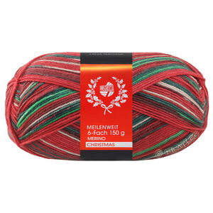 Lana Grossa MEILENWEIT 6-FACH 150g Merino Christmas | 632-