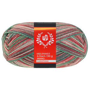 Lana Grossa MEILENWEIT 6-FACH 150g Merino Christmas | 638-