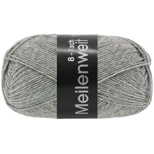 Lana Grossa MEILENWEIT 8-FACH 150g | 9615-siva prosarana
