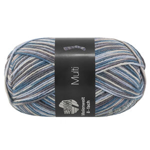 Lana Grossa MEILENWEIT 8-FACH 150g Multi | 9980-