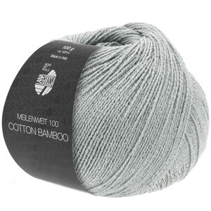 Lana Grossa MEILENWEIT 100g Cotton Bamboo | 14-svijetlo siva
