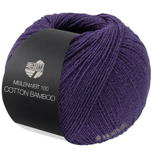 Lana Grossa MEILENWEIT 100g Cotton Bamboo | 41-ljubičasta