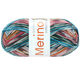 Lana Grossa MEILENWEIT 100g Merino Extrafine Meran | 2581-svijetlo siva/antracit/narančasta/roze/tirkiz/tamnozelene boje/malina