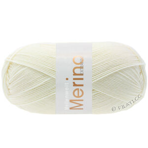 Lana Grossa MEILENWEIT 100g Merino Extrafine | 2405-bijela