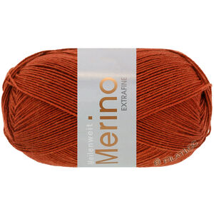Lana Grossa MEILENWEIT 100g Merino Extrafine | 2475-Bakar crven
