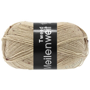 Lana Grossa MEILENWEIT 100g Tweed | 178-bež prosarana
