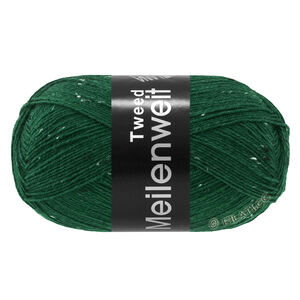 Lana Grossa MEILENWEIT 100g Tweed | 183-tamnozelene boje