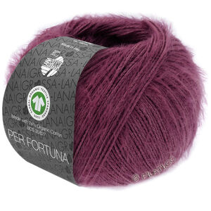 Lana Grossa PER FORTUNA (GOTS) | 59-burgundac