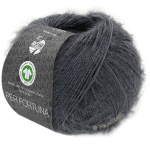 Lana Grossa PER FORTUNA (GOTS) | 60-tamno siva