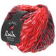 Lana Grossa STRIPY (lala BERLIN) | 09-crveno/roze/burgundac/tamno siva/antracit