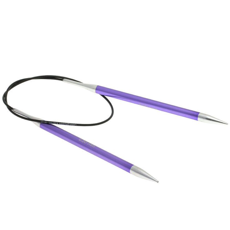 Lana Grossa Kružna igla aluminijska Rainbow St. 6,5/60 cm