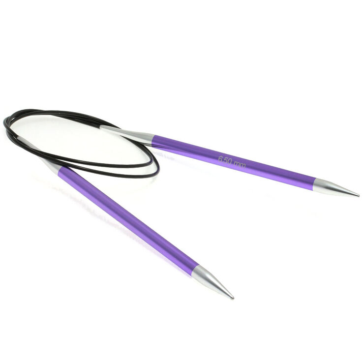 Lana Grossa Kružna igla aluminijska Rainbow St. 6,5/80 cm