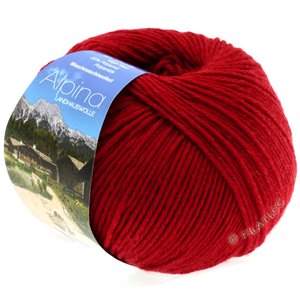 Lana Grossa ALPINA seoska vuna | 15-crveno