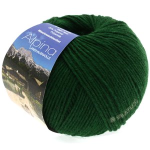 Lana Grossa ALPINA seoska vuna | 16-tamnozelene boje