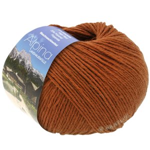 Lana Grossa ALPINA seoska vuna | 62-Hrđa smeđa