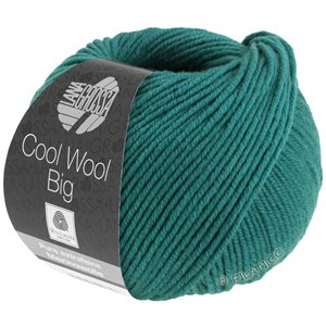 Lana Grossa COOL WOOL Big  Uni/Melange | 1003-plava zelena