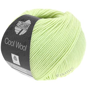 Lana Grossa COOL WOOL   Uni | 2077-pastelne zeleno 