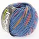 Lana Grossa COTTON MIX 80 Print (McWool) | 751-plavo/ljubičasta/narančasta