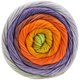 Lana Grossa GOMITOLO ALOHA | 316-žabljak žuto/kari/narančasta/ljubičasta/siva ljubičasta/cimet/žuta zelena