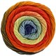 Lana Grossa GOMITOLO ALOHA | 317-breskva/narančasta/bundeva/sivo plava/ plava ljubičasta/Mokka