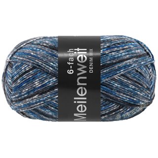 Lana Grossa MEILENWEIT 6-FACH 150g DENIM MIX