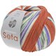 Lana Grossa MEILENWEIT 100g Seta Adriana | 3243-plavo siva/bijela/terakota/ljubičasta/trska