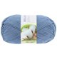 Lana Grossa MEILENWEIT 100g Solo Cotone Unito | 3470-Golubovi plavi