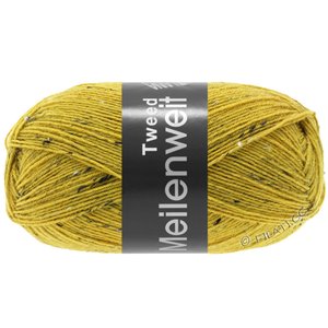 Lana Grossa MEILENWEIT 100g Tweed | 157-senf žuta