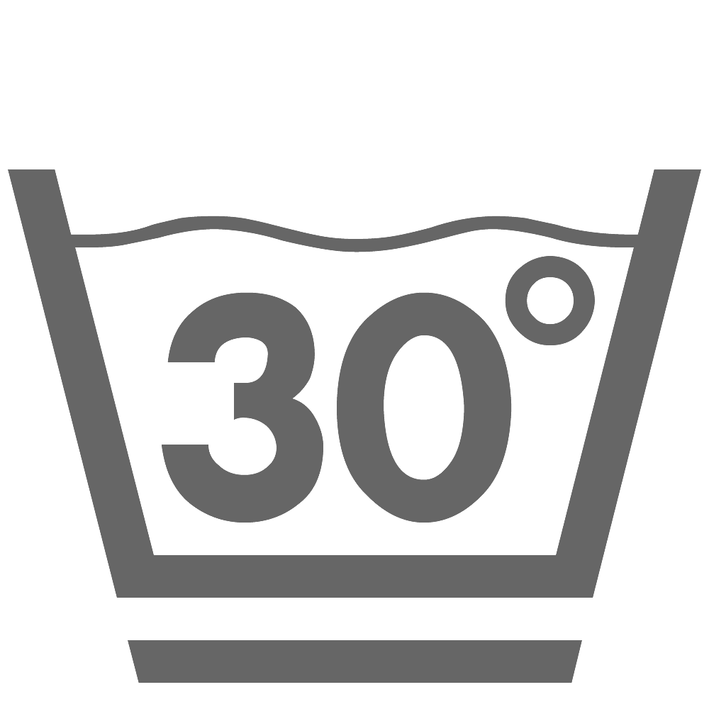 Pranje na 30 ° C (nežno)