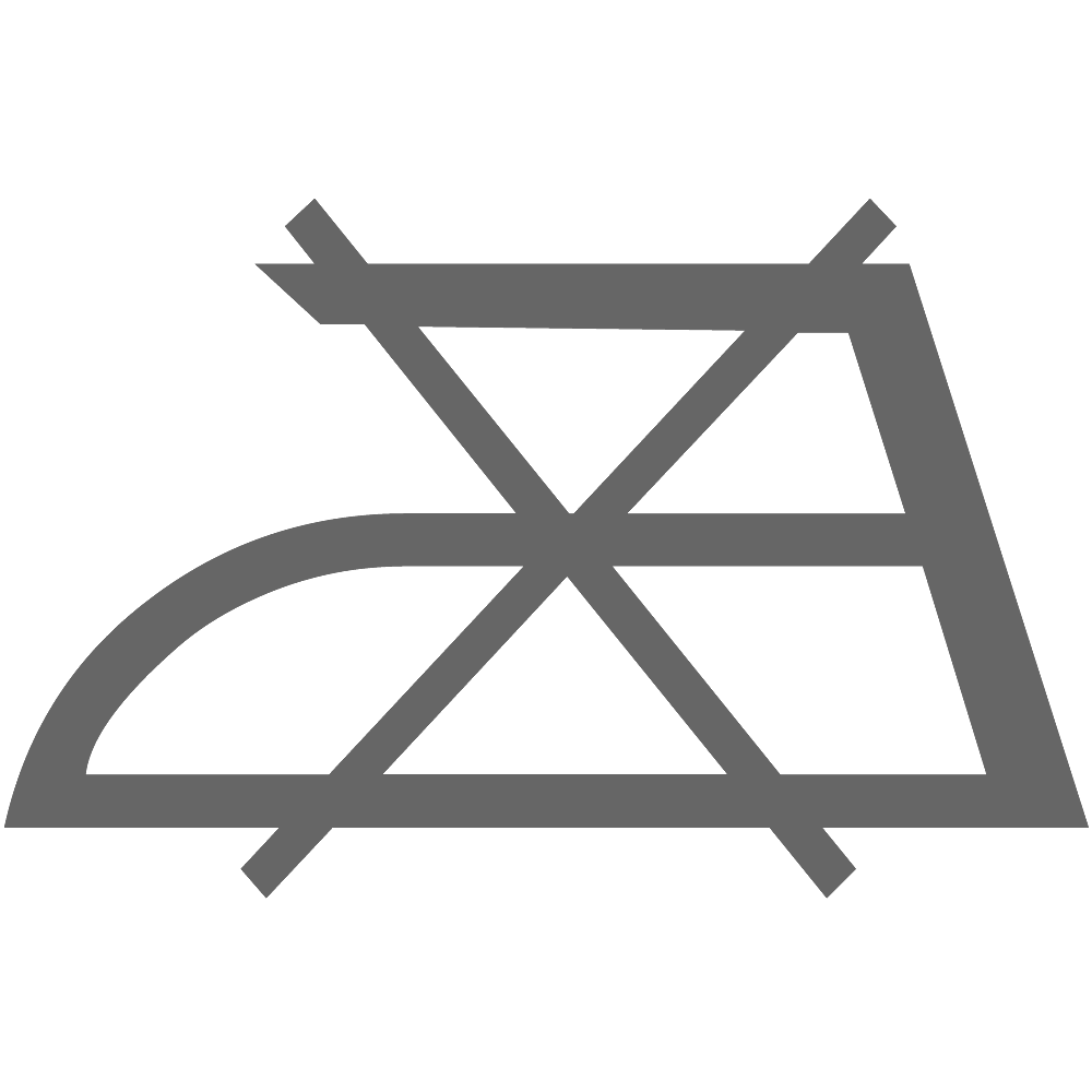 Peglanje nije dozvoljeno