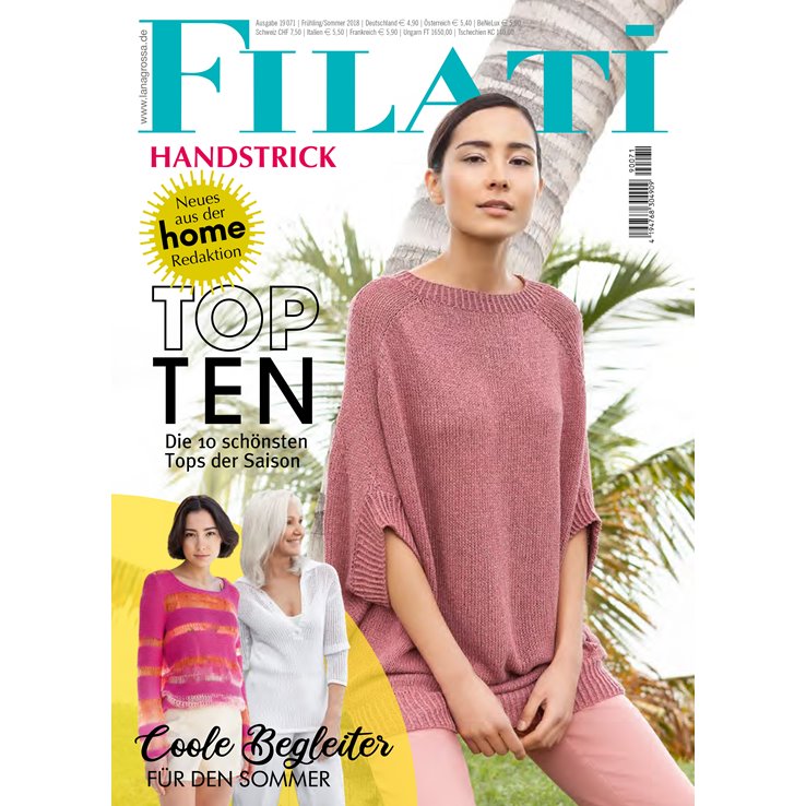 FILATI Handstrick No. 71 - Instrukcije engleski od Lana Grossa